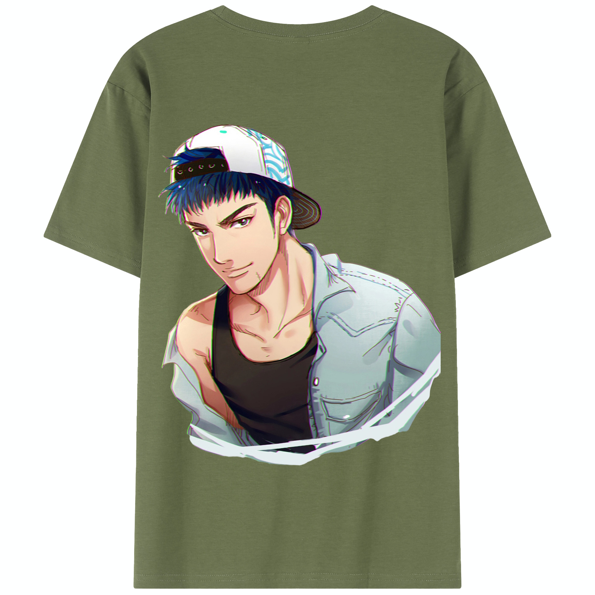 （画像用） SLAM DUNK／スラムダンク 綿100％半袖Tシャツ（背面プリント）